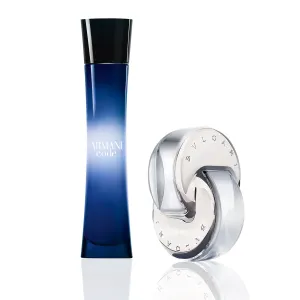 Armani Code by Giorgio Armani and Omnia Crystalline by Bvlgari
