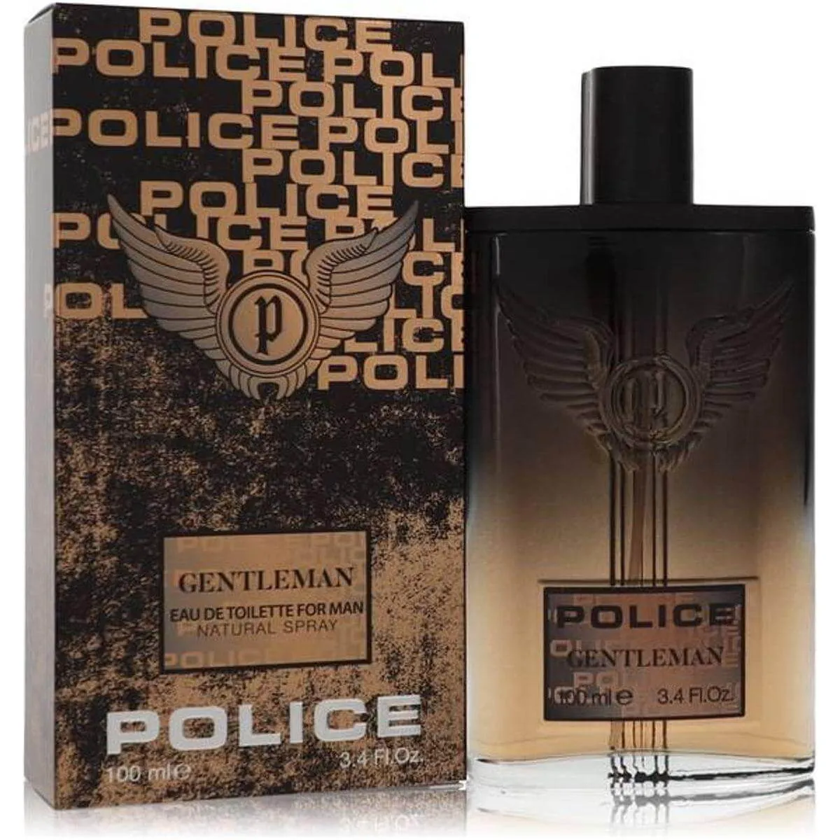 Gentleman by Police cologne for men EDT 3.3 / 3.4 oz New in Box
