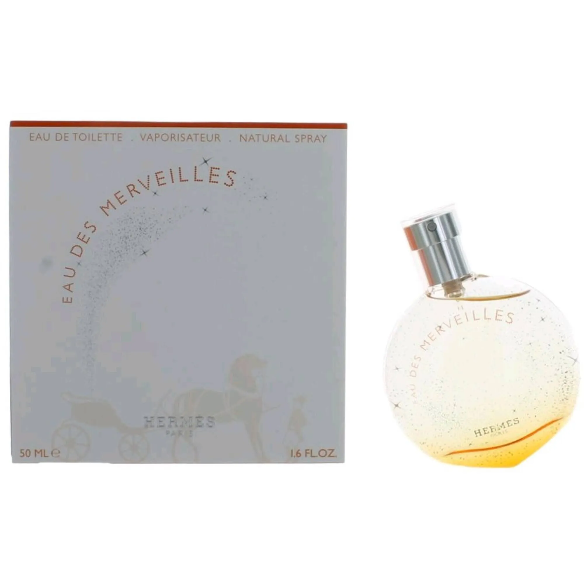 Hermes Women's Eau De Toilette Spray - Eau Des Merveilles Authentic Allure, 1.6 oz