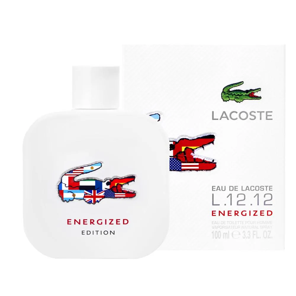 Lacoste L.12.12 Energized 3.4 oz EDT for men