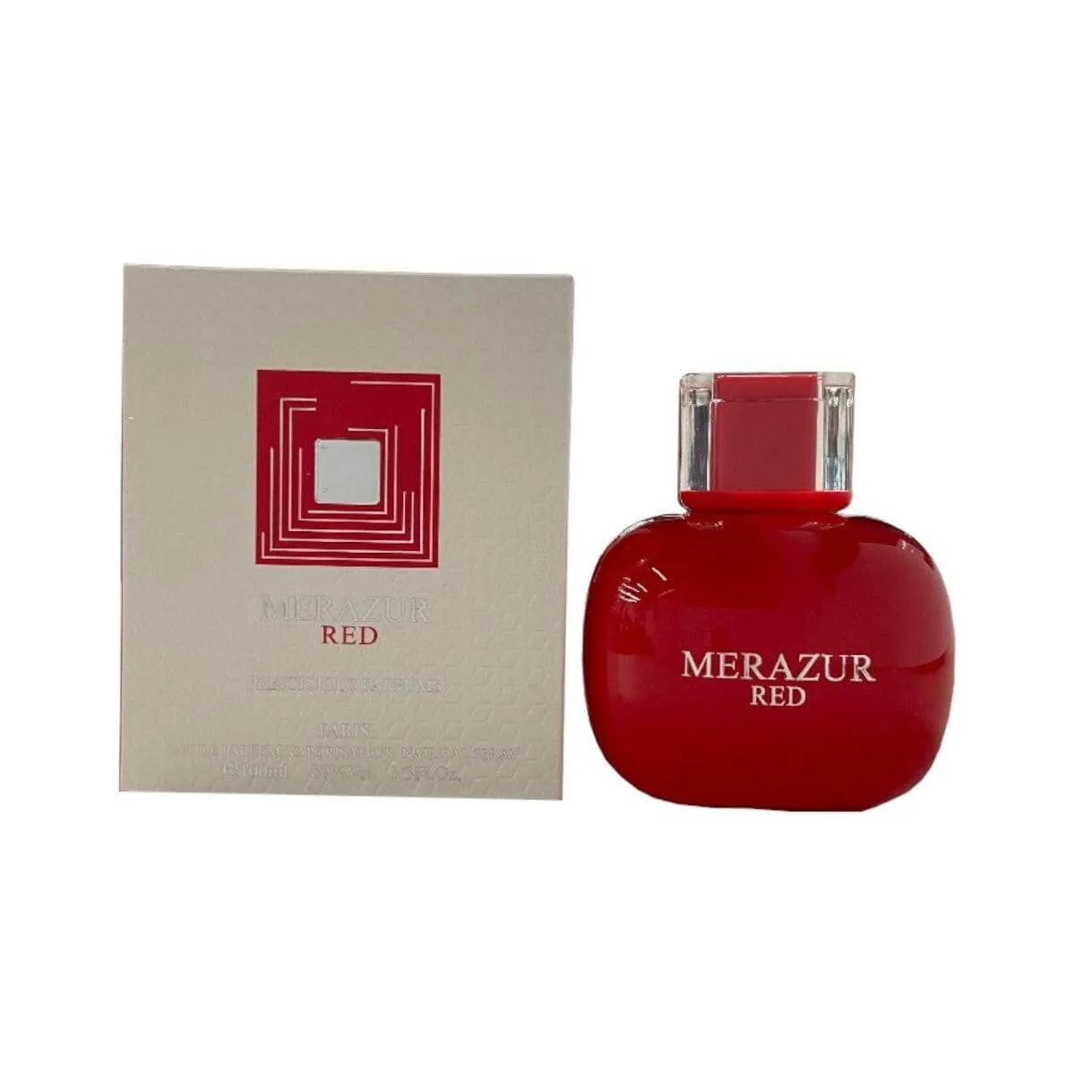 Merazur Red By Prestige S.A.S pefume for women EDP 3.3 / 3.4 oz New in Box