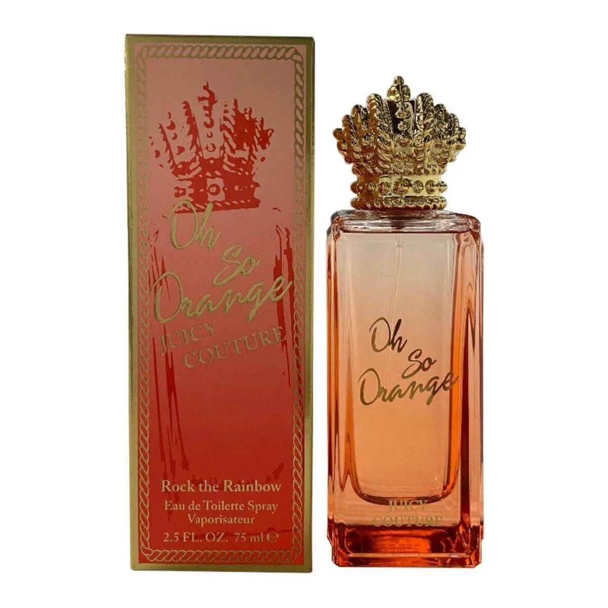 Oh So Orange Rock the Rainbow by Juicy Couture for women EDT 2.5 oz New In Box