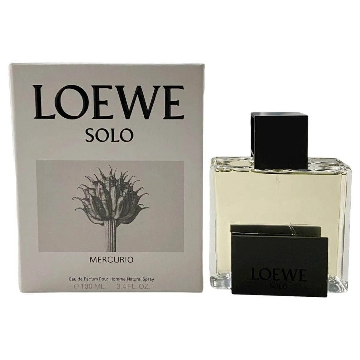 Solo Mercurio by Loewe cologne for men EDP 3.3 / 3.4 oz New In Box