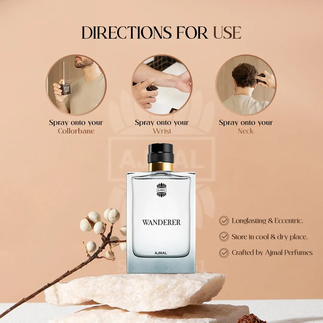 Wanderer 100ml EDP for Men by Ajmal Perfume