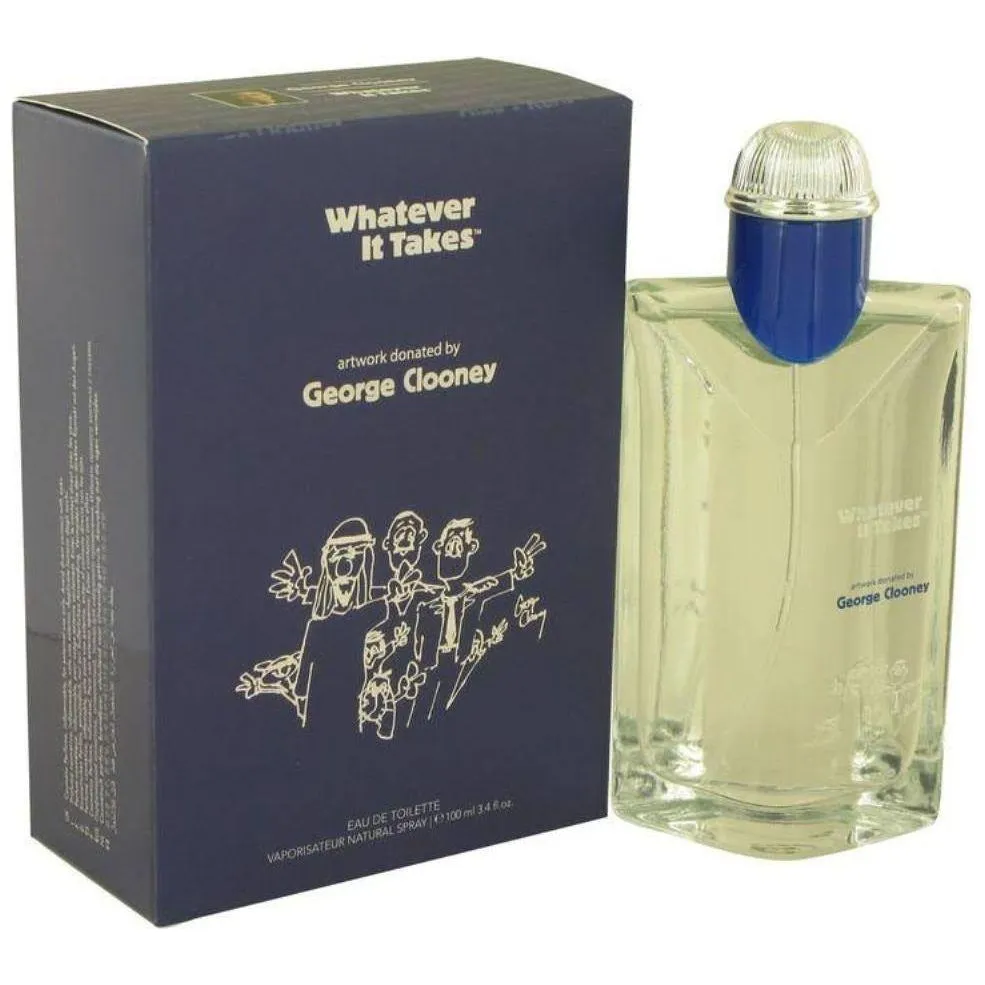 Whatever It Takes George Clooney cologne men EDT 3.3 / 3.4 oz New in Box